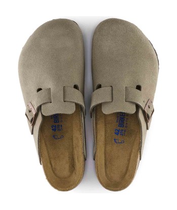 Birkenstock Boston Taupe à prix réduit toute l'année