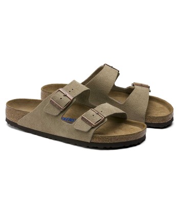 Birkenstock Arizona Suede Taupe chez Cornerstreet bien 