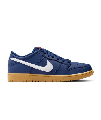 Nike SB Dunk Low Pro Iso - Navy White / Navy Gum Light Brown le concept de la Pate a emporter 