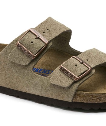 Birkenstock Arizona Suede Taupe chez Cornerstreet bien 