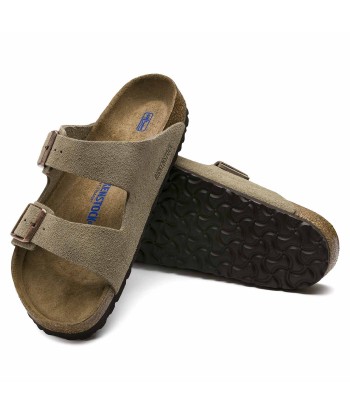 Birkenstock Arizona Suede Taupe chez Cornerstreet bien 