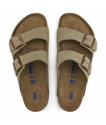 Birkenstock Arizona Suede Taupe chez Cornerstreet bien 