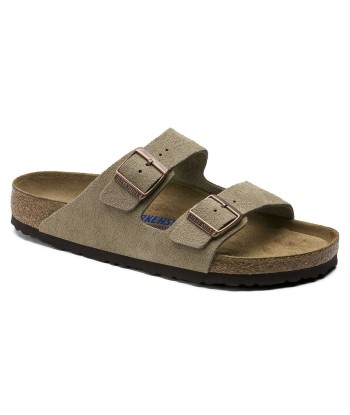 Birkenstock Arizona Suede Taupe chez Cornerstreet bien 