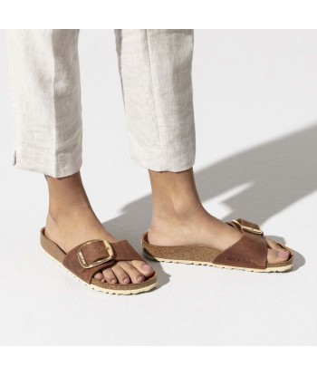 Birkenstock Madrid Big Buckle Cognac paiement sécurisé