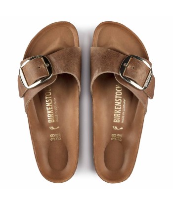 Birkenstock Madrid Big Buckle Cognac paiement sécurisé