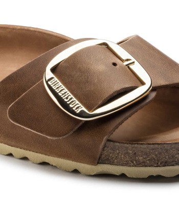 Birkenstock Madrid Big Buckle Cognac paiement sécurisé