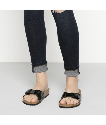 Birkenstock Madrid Noir Patent livraison et retour toujours gratuits