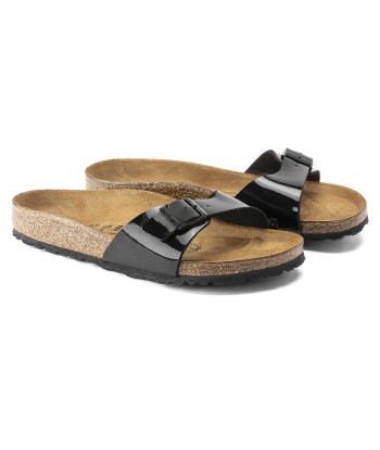 Birkenstock Madrid Noir Patent livraison et retour toujours gratuits