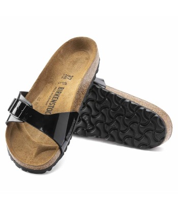 Birkenstock Madrid Noir Patent livraison et retour toujours gratuits