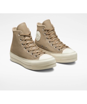 Converse Chuck Taylor All Star Lift Platform Suede solde