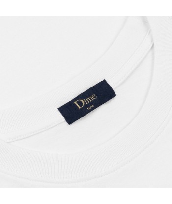 Dime Court T-Shirt - White Véritable concentré