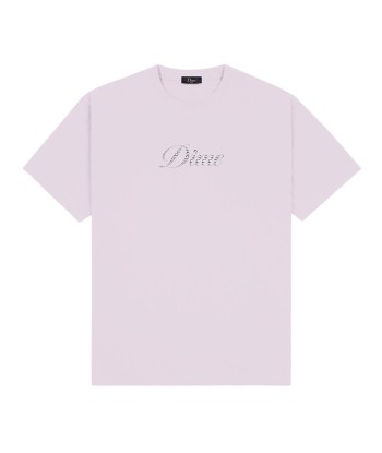 Dime Icy Cursive T-Shirt - Dusty Pink pas cheres