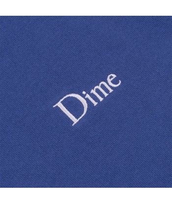 Dime Classic Small Logo Hoodie Sweat A Capuche - Indigo pas chere