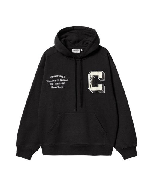 Carhartt Wip Hooded Brown Duck Sweat A Capuche - Black plus qu'un jeu 