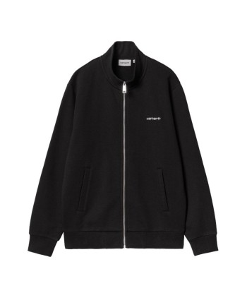 Carhartt Wip Script Embroidery Jacket - Black / White en ligne