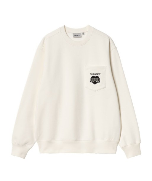 Carhartt Wip Heart Train Pocket Sweatshirt - Wax vente chaude votre 