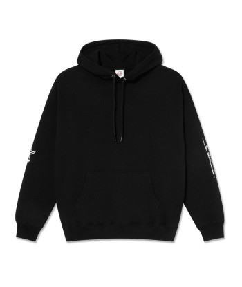 Polar Dave Hoodie Sad At Times Sweat A Capuche - Black la colonne vertébrale