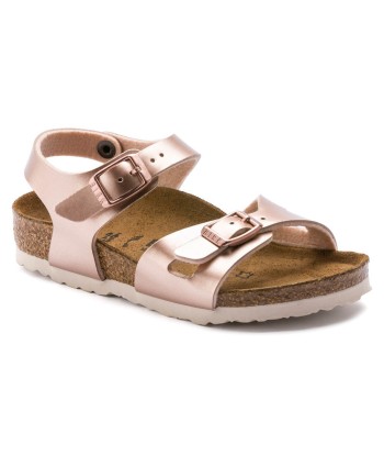 Birkenstock Rio Metallic Copper les ctes