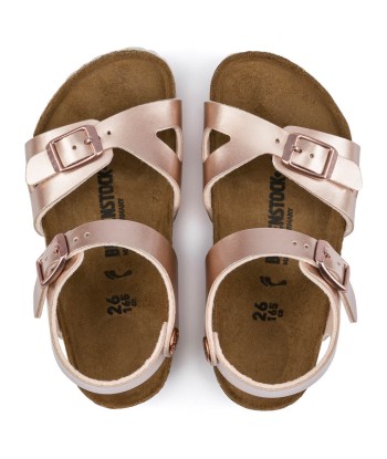 Birkenstock Rio Metallic Copper les ctes