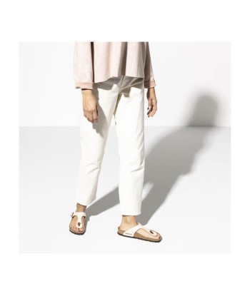 Birkenstock Gizeh Graceful Pearl White les ligaments