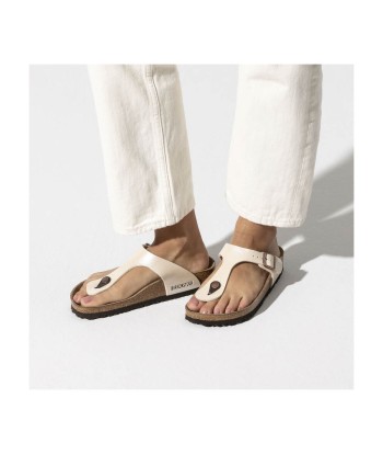 Birkenstock Gizeh Graceful Pearl White les ligaments