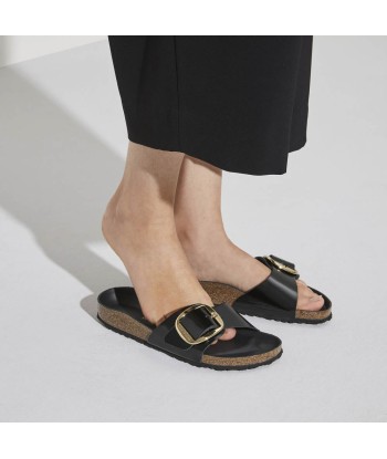 Birkenstock Madrid Big Buckle Black Livraison rapide