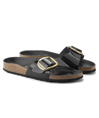 Birkenstock Madrid Big Buckle Black Livraison rapide