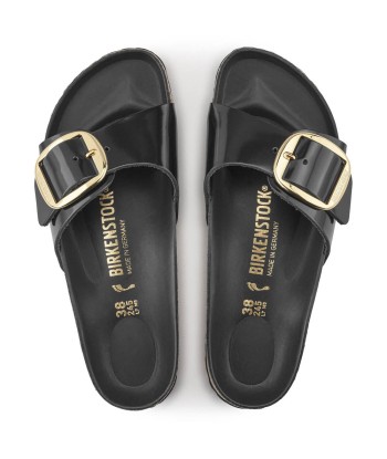 Birkenstock Madrid Big Buckle Black Livraison rapide