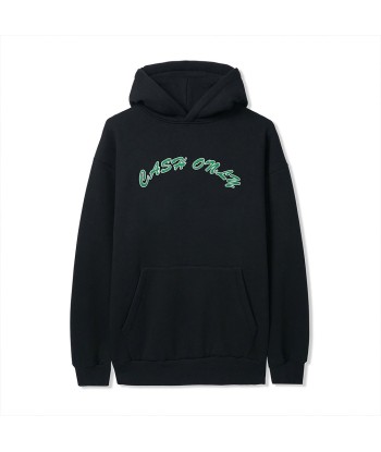 Cash Only Felt Applique Logo Pullover Sweat A Capuche - Black outlet