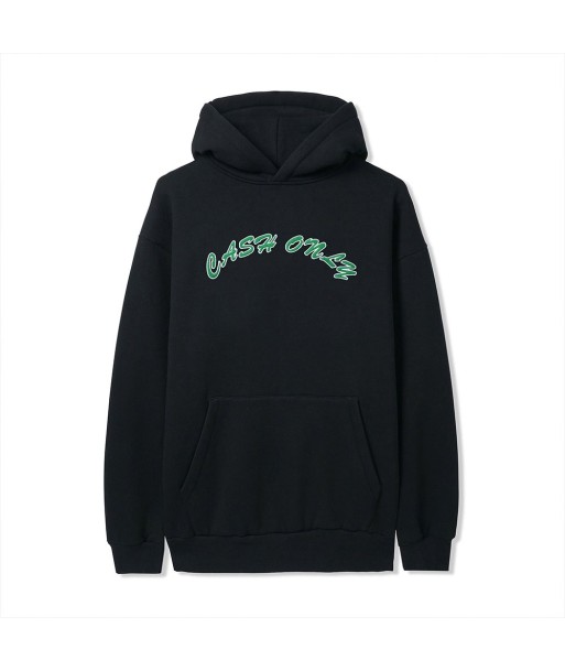 Cash Only Felt Applique Logo Pullover Sweat A Capuche - Black outlet