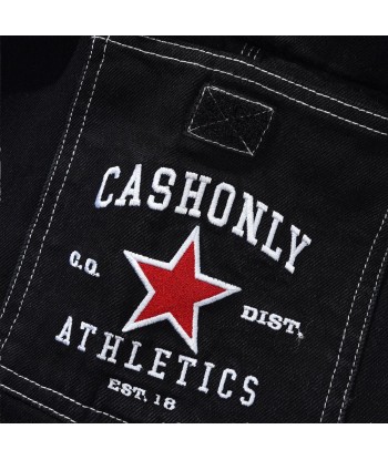 Cash Only Atheltic Denim Shorts - Washed Black l'achat 