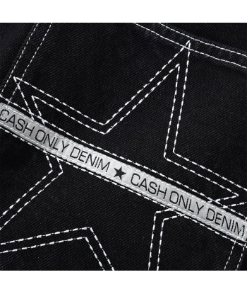 Cash Only Atheltic Denim Shorts - Washed Black l'achat 