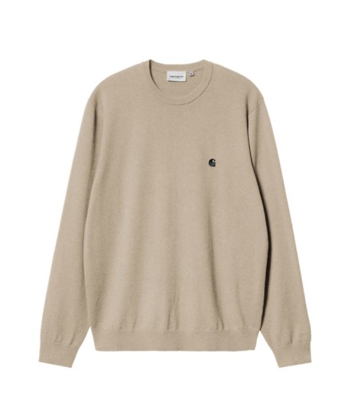 Carhartt Wip Madison Sweater - Wall / Black en linge