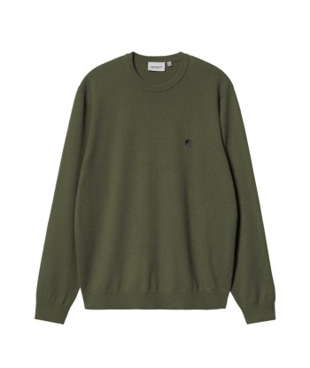 Carhartt Wip Madison Sweater - Tarragon / Black Venez acheter