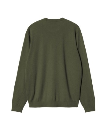 Carhartt Wip Madison Sweater - Tarragon / Black Venez acheter