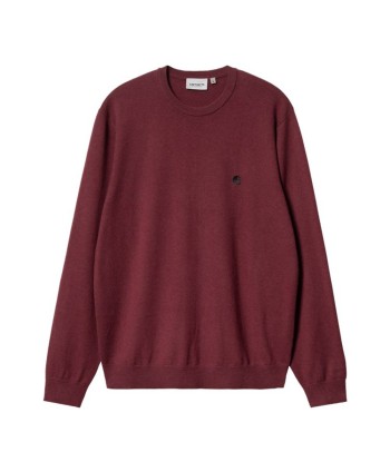 Carhartt Wip Madison Sweater - Malbec / Black Vous souhaitez 