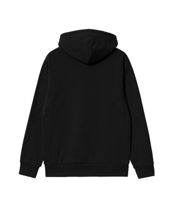 Carhartt Wip Hooded Script Embroidery Sweat A Capuche Black / White À commander