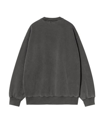 Carhartt Wip Vista Sweatshirt Graphite Garment Dyed Véritable concentré