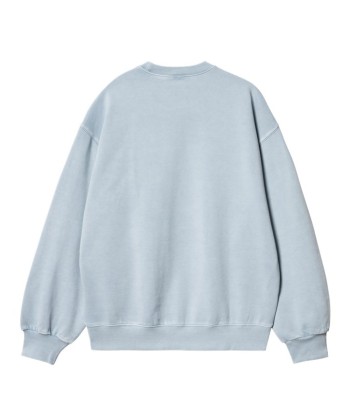 Carhartt Wip Vsita Sweatshirt Dusty Ice Garment Dyed Les êtres humains sont 