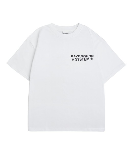 Rave Rss T-Shirt - White de votre