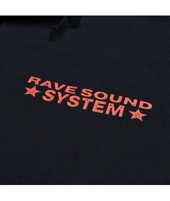 Rave Rss Zip Hoodie Sweat A Capuche - Black Vous souhaitez 