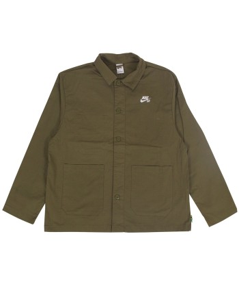 Nike Sb Olympic Agnostic Chore Jacket Qs - Medium Olive / White rembourrage situé sous