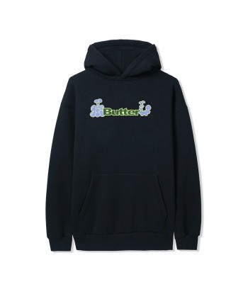 Butter Bugs Logo Pullover Hood Sweat A Capuche - Black en linge