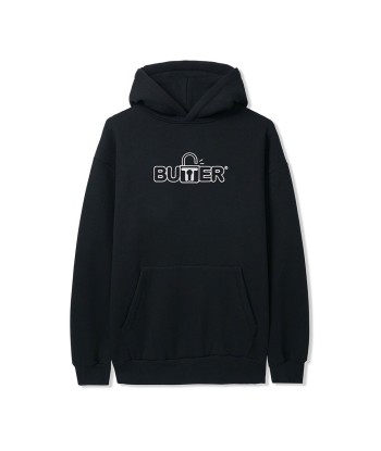 Butter Lock Pullover Hood Sweat A Capuche - Black JUSQU'A -70%! 