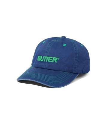 Butter Rounded Logo 6 Panel Cap Casquette - Navy Comparez plus de prix