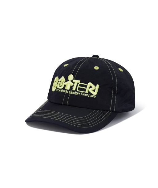 Butter Nylon Ripstop 6 Panel Cap Casquette - Black l'évolution des habitudes 