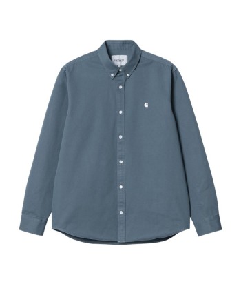 Carhartt Wip L/S Madison Ls Shirt - Positano / Wax ouvre sa boutique